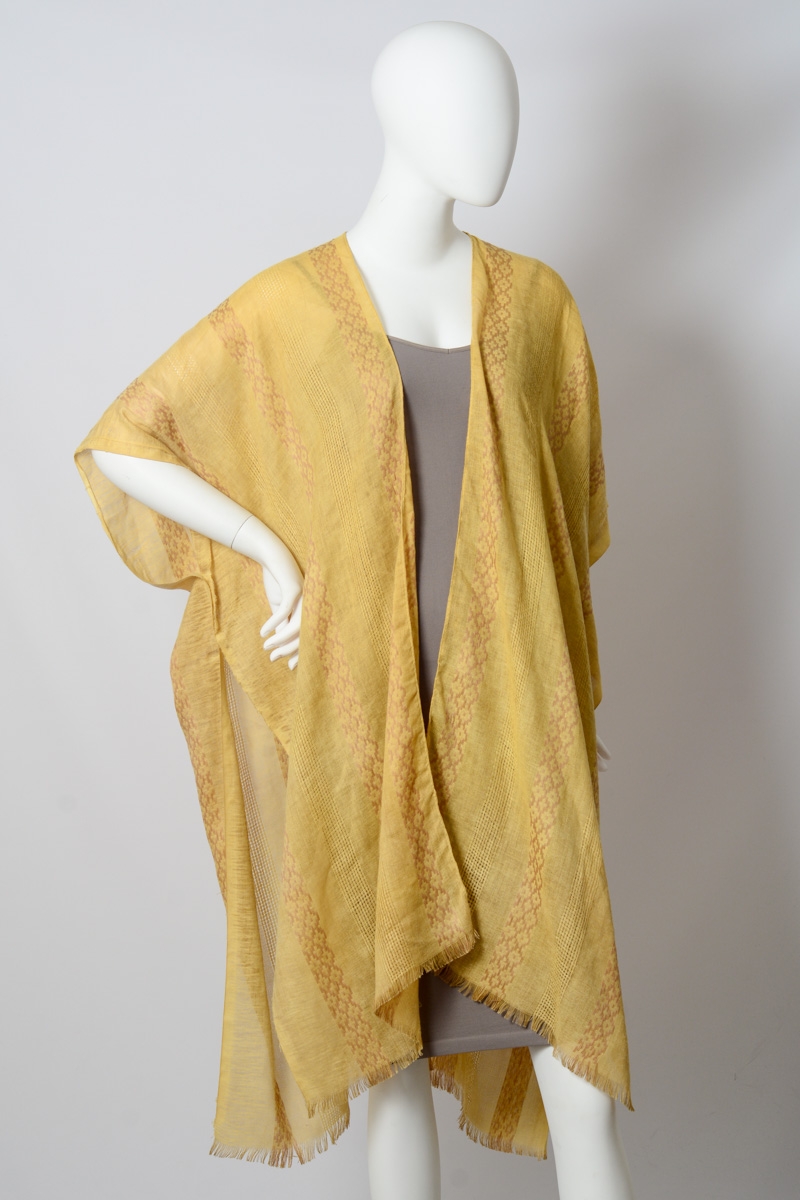Floral Tribal Short Sleeve Kimono