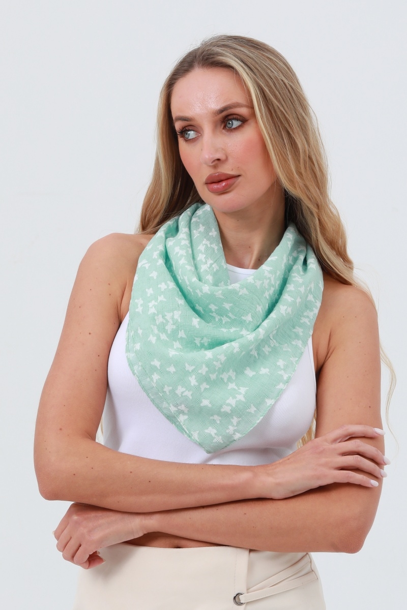 Stylish printed scarf collection lightweight   versatile for spring summer fashion