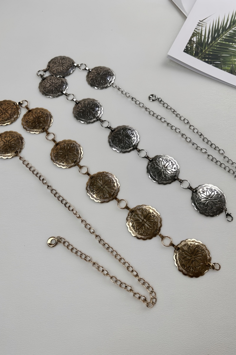 Vintage bohemian waist chain     boho body jewelry