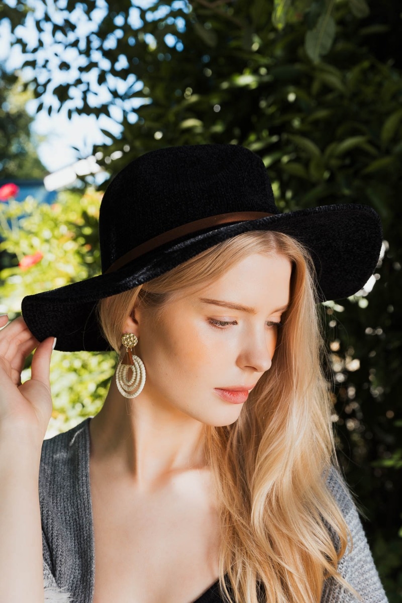 Boutique Corduroy Fedora Hat – Stylish Accessory for Fall & Winter??