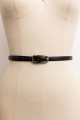 boho sleek essential waist belt back vintage look black wholesale