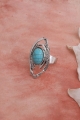 Western boho native turquoise ring statement jewelry