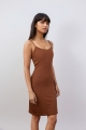 Camel Shapewear Dress – 2-in-1 Double Layer Body Shaper