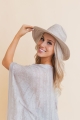 classic wide brim straw western hat sun protection fedora style