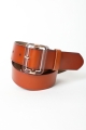 clear buckle leather fashion belt camel transparent wholesale