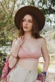 Cute Festival Outfit with Floral Lattice Bralette in Pink from Bulk Supplier