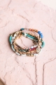 Latest Trend Top Rated Distributor Wholesale Accessories Teal Stacked Suede Bracelet