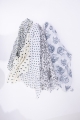 Lightweight printed small pattern neck scarf featuring versatile styles for a fashionable look.