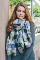Stylish multipixel transitional polyester scarf wholesale for women from Leto Wholesale