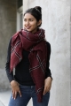 Fashion Plaid Blanket Scarf Wholesale | Immediate Shipping | Lowest Price | Leto Wholesale
