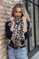 New Collection of Reversible Leopard Blanket Scarf in Bulk | Scarves Wholesale Supplier | Leto Wholesale
