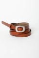 Latest skinny modern leather cinch belt for women from Leto Wholesale