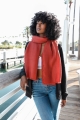 High-Quality Soft Woven Frayed Edge Scarf Wholesale | Immediate Shipping | Lowest Price | Leto Wholesale