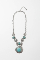 Turquoise and Silver Stepping Stone Necklace – Fashion Accessories