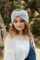 Shop Ultra Soft Mohair Bow Winter Headband Wholesale | Wholesale Headbands Supplier | Leto Wholesale