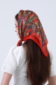 Vintage paisley silky scarf