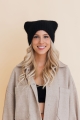 winter essential cozy comfy cat ear black beanie hat supplier