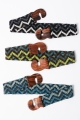 Shop Chevron Bead Glass Belt Wholesale | Women Trendy Belts Online | Leto Wholesale
