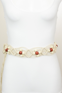 Boho Macrame Belt – Stylish Fringe Waist Accessory