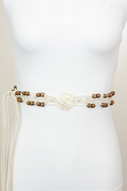 Sea Shell Macrame Belt – Elegant and Stylish Accessory