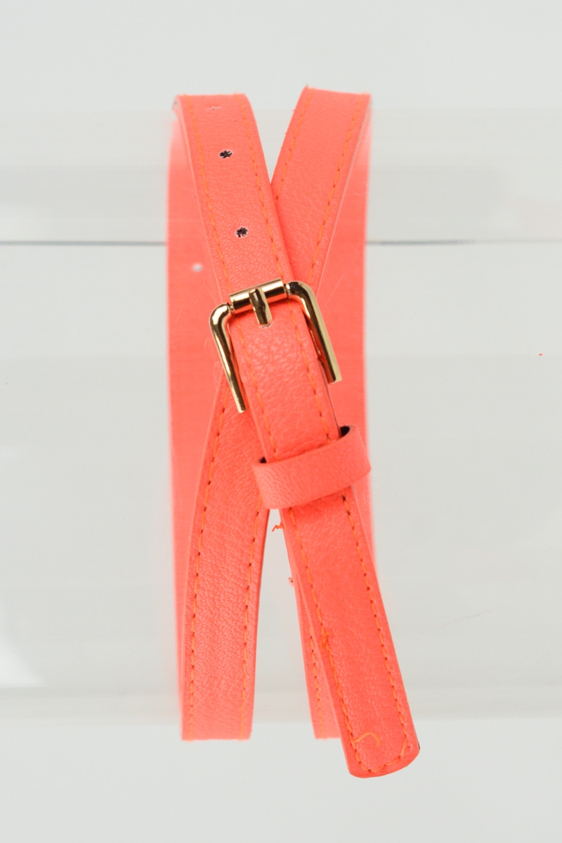 Stylish Neon Skinny Belt Wholesale Supplier | Wholesale Stores Online | Leto Wholesale