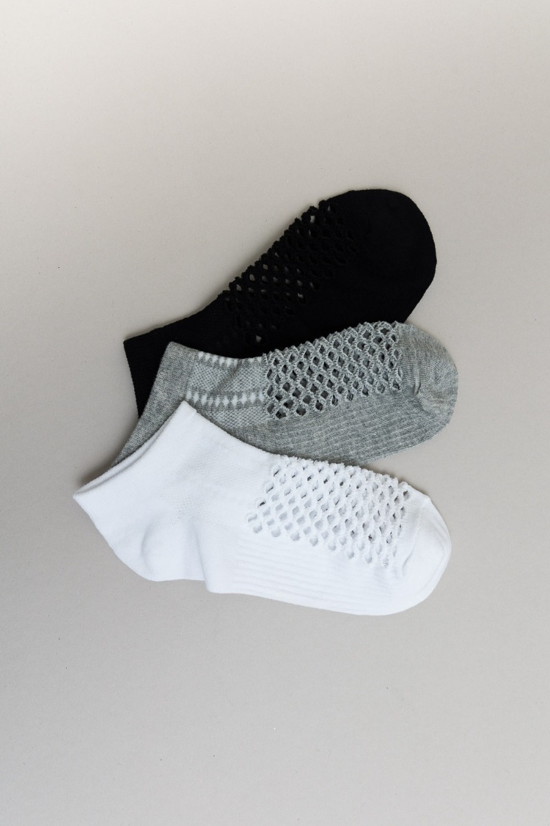 Fishnet Hollow Seamless Socks