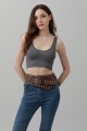 Artisan ranch belt     handtooled leather with rivets