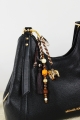 Boho carousel horse bag charm handwoven tassel pendant