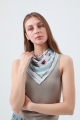 Camelia floral print bandana smooth   stylish scarf