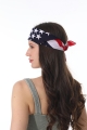 Classic usa flag star stripe cotton square bandana scarf 1