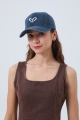 Heart embroidered washed baseball cap adjustable fit