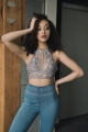 embroidered flower sheer high neck bralette halter cute mesh floral vine adjustable strap pull over intimate fashion cute bridal leto wholesale