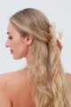 Solid bow hair clip new daily wear accessory 1