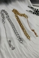 Trendy plated chain waist belt hook design for women