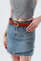 Ushape metal buckle belt     fashion   minimalist