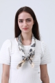 Versatile paisley print bandana scarf