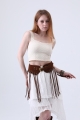 Western style tassel cowboy belt 6