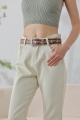Retro Flower Embroidery Decorative Waist Belt