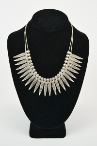 Phoenix Feathers Statement Necklace