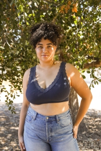 Lightweight Lace Trim Bralette Plus Size – Everyday Fit 