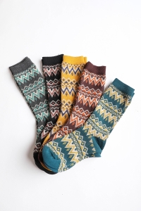 Tribal Pattern Socks