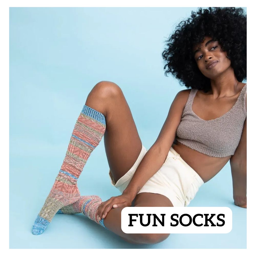 Fun socks for your store from Leto Wholesale