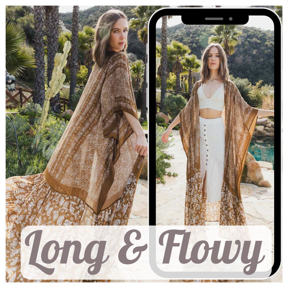 Long & Flowy Kimonos