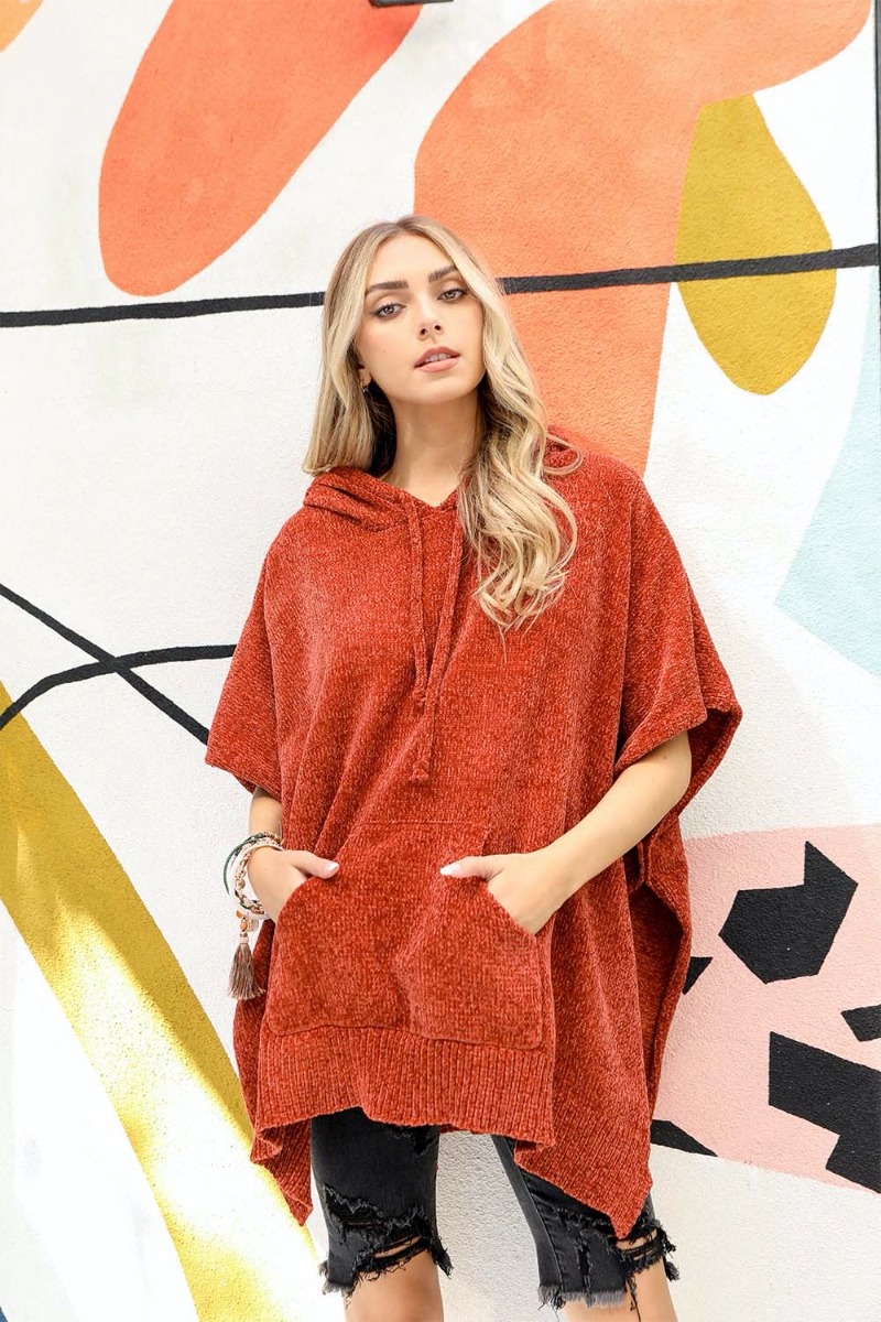 Hooded Poncho